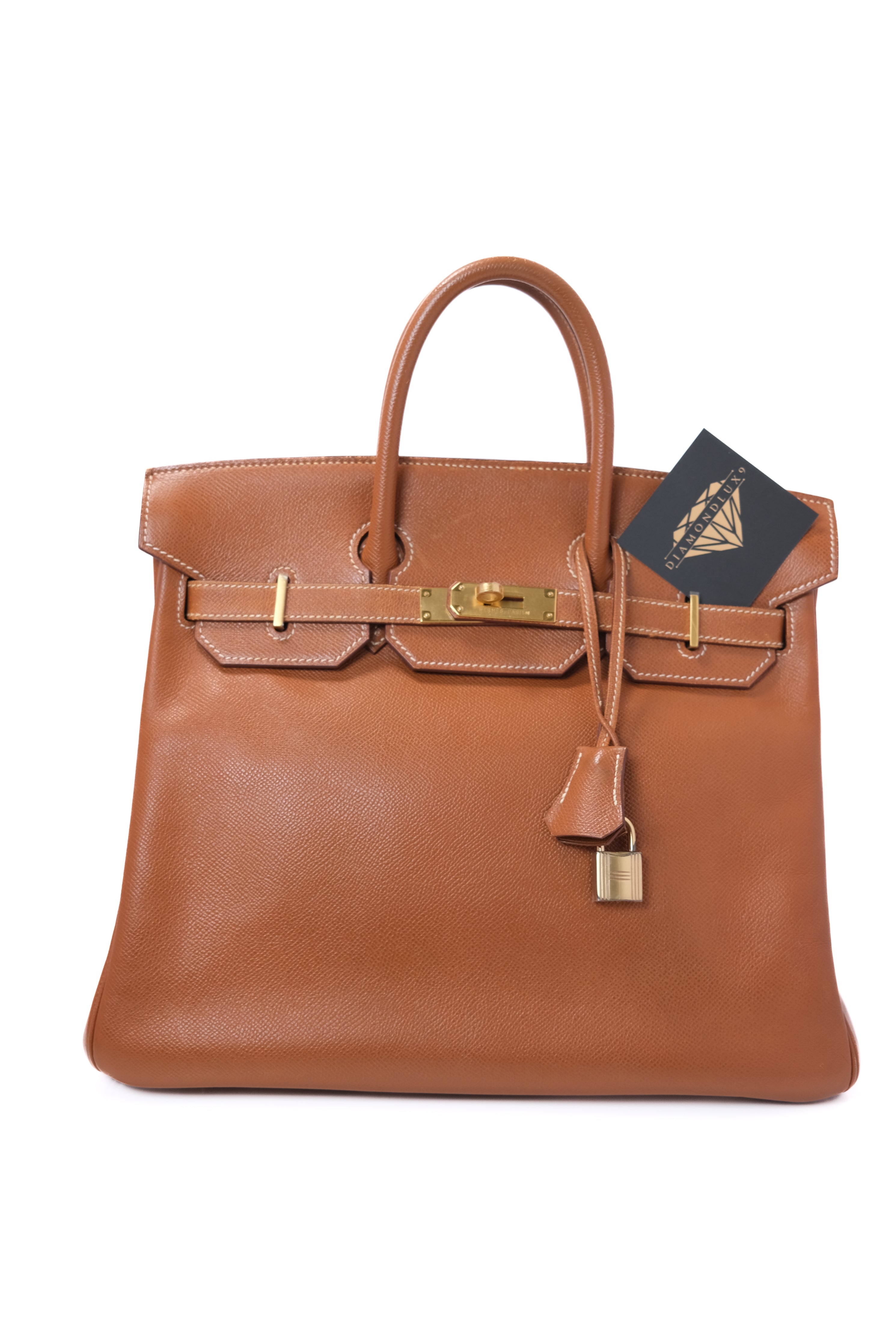 Birkin Hac 32 Gold On Gold Epsom Diamondlux9 LLC